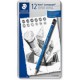LÁPICES DE GRAFITO STAEDT 100-G12-12 6B-4H C ...
