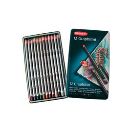 LÁPICES DE GRAFITO DERWENT GRAPHITINT CON 12