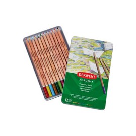 LÁPICES ACUARELEABLES DERWENT ACADEMY CON 12