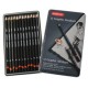 LÁPICES DE GRAFITO DERWENT MEDIUM CON 12