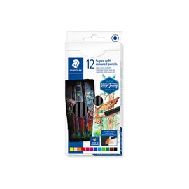 LÁPICES STAEDTLER SUPER SUAVE CAJA CON 12