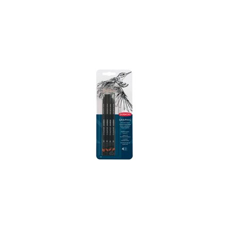 LÁPICES DE GRAFITO DERWENT GRAPHIC BLISTER C ...