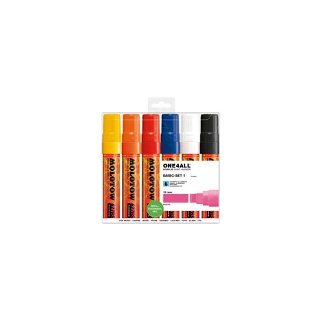 MARCADORES MOLOTOW ONE4ALL SET 1 DE 15 MM BL ...