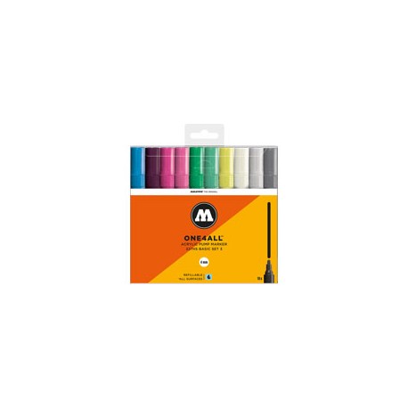 MARCADOR MOLOTOW 227HS 4 MM BASIC-3 PAQUETE  ...