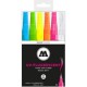 MARCADOR MOLOTOW GRAFX UV FLUORESCENTE C/6
