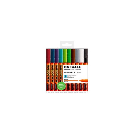 MARCADORES MOLOTOW ONE4ALL BÁSICO 2 DE 2 MM  ...