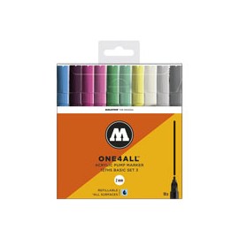 MARCADOR MOLOTOW 127HS 2MM BASIC-3 PAQUETE C ...
