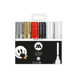 MARCADOR MOLOTOW BAS CHALK 4-8MM PAQUETE CON ...