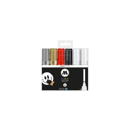 MARCADOR MOLOTOW BAS CHALK 4-8MM PAQUETE CON ...
