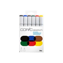 MARCADOR COPIC SKETCH BOLD PRIMARIES PAQUETE ...