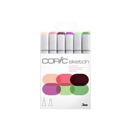MARCADORES COPIC SKETCH FLORAL FAVORITES I C ...