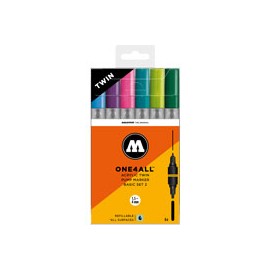 MARCADOR MOLOTOW BAS 2 ACRYLIC TWIN 1.5MM-4M ...
