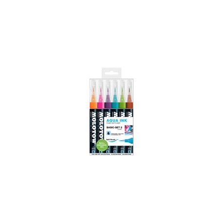 MARCADOR MOLOTOW SOFTLINER AQUA INK BASIC 2  ...
