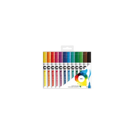 MARCADOR MOLOTOW AQUA COLOR BRUSH BÁSICO 1 P ...