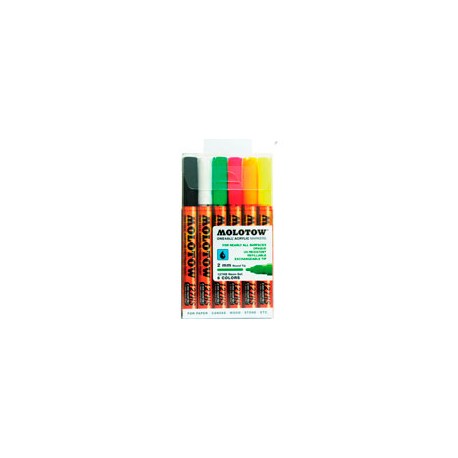 MARCADORES MOLOTOW ONE4ALL NEÓN DE 2 MM BLÍS ...