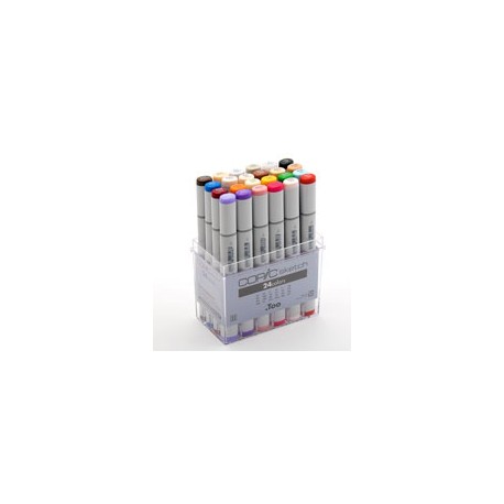 MARCADORES COPIC SKETCH SET CON 24