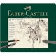 ESTUCHE FABER-CASTELL PITT MONOCHROME CON 19