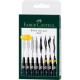 MARCADORES FABER-CASTELL PITT ARTIST PEN NEG ...