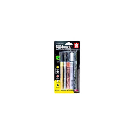 MARCADORES SAKURA PEN TOUCH PUNTA FINA BLÍST ...
