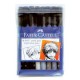 MARCADORES FABER CASTELL MANGA SET NEGROS Y  ...