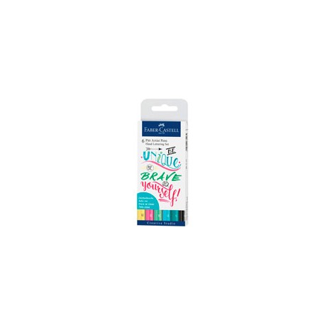 MARCADORES FABER- CASTELL PITT ARTIST PEN LE ...