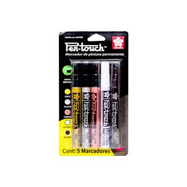 MARCADORES SAKURA PEN TOUCH PUNTO MEDIANO BL ...