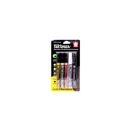 MARCADORES SAKURA PEN TOUCH PUNTO MEDIANO BL ...