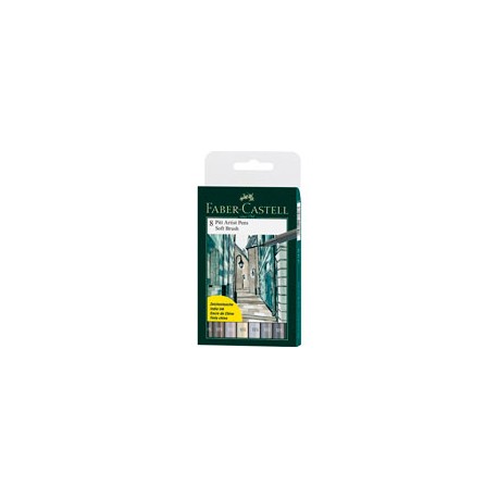 MARCADORES FABER CASTELL 167808 PITT ARTIST  ...