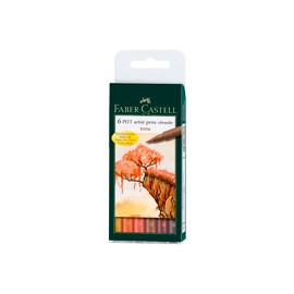 MARCADOR FABER-CASTELL PITT ARTIST PEN TERRA ...