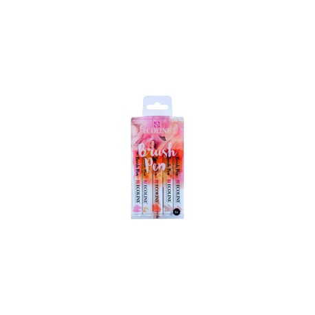 MARCADOR ECOLINE BRUSH PEN TONOS BEIGE ROSA  ...