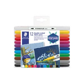MARCADORES STAEDTLER TEXTEL DOBLE PUNTA BLIS ...