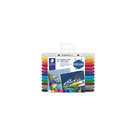MARCADORES STAEDTLER TEXTEL DOBLE PUNTA BLIS ...