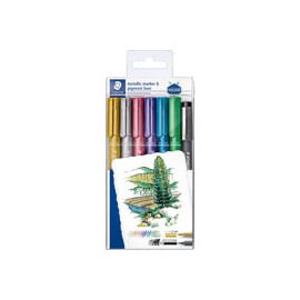 MARCADORES STAEDTLER METÁLICOS BLISTER CON 7