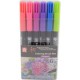 MARCADORES SAKURA KOI BRUSH FLORES CON 6