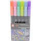MARCADORES SAKURA KOI BRUSH PASTEL CON 6