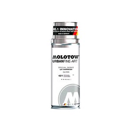 BARNIZ FIJADOR MOLOTOW SPRAY UV BRILLANTE 40 ...