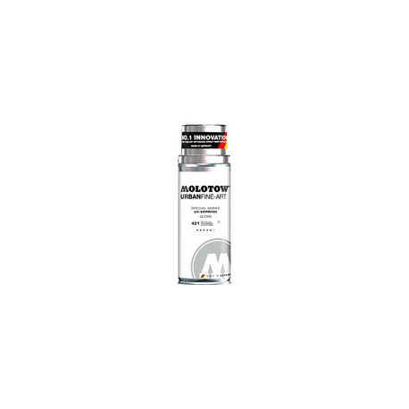 BARNIZ FIJADOR MOLOTOW SPRAY UV BRILLANTE 40 ...