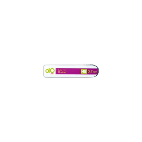 MINA DO ARTS 0.7 MM HB TUBO CON 12