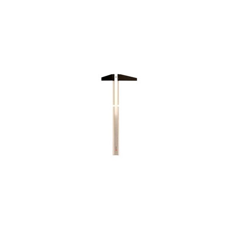 REGLA T PROFESIONAL DEVAL ALUMINIO 60 CM