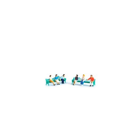 GENTE SENTADA ESCALA 1:50