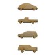 AUTOMÓVILES MDF ESCALA 1:150