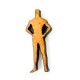 HOMBRE FRONTAL MDF ESCALA 1:50