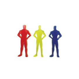 HOMBRE FRONTAL COLORES ACRÍLICO ESCALA 1:50