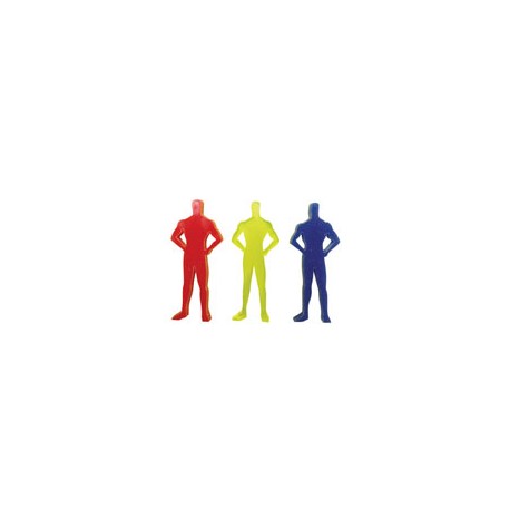HOMBRE FRONTAL COLORES ACRÍLICO ESCALA 1:50