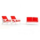 SILLONES DE JARDÍN ESCALA 1:100