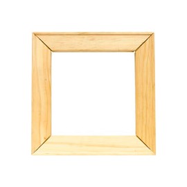 MARCO DE MADERA RODIN SIN TELA 25X25 CM