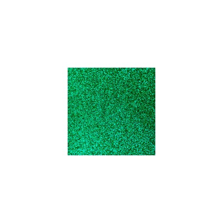 PAPEL FANTASÍA PLAIN GLITTER VERDE