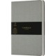 LIBRETA LDG HARRIS OYSTER GREY 13X21 H/R