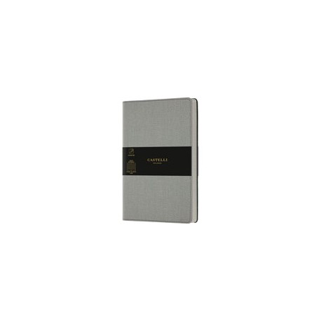 LIBRETA LDG HARRIS OYSTER GREY 13X21 H/R