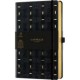LIBRETA LDG C&G RICE GRAIN GOLD 13X21 H/R